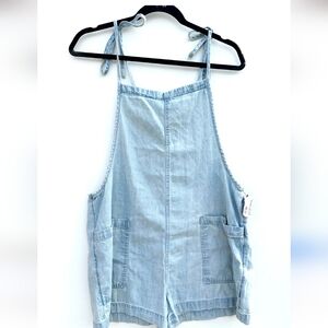 Aerie Short Overalls